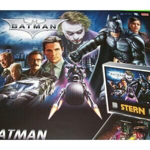 Batman Dark Knight Pinball POSTER Large 33 X 23 German Promo Wall Artwork